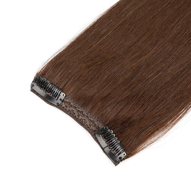 Long Lasting Double Drawn Seamless Clip in Hair Extension 100% Remy Human Clip on Remy Hair.