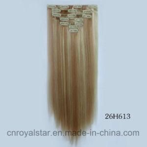 Cheap 100% Natural Straight Remy Clip in Human Hair Extension
