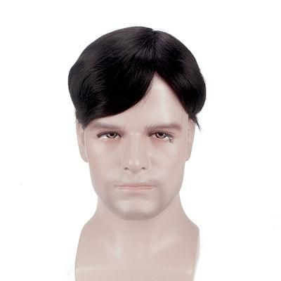 Lws014: Human Hair Injected Lace Natural Hair Toupee