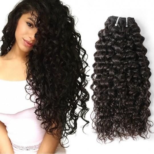 Deep Wave High Quality Brazilian Human Hair Weaving Bundles