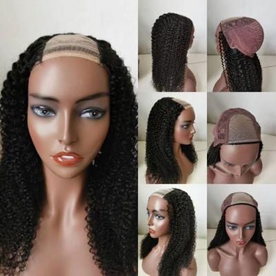 Straight Wavy Curly U Part 100% Remy Human Hair Wigs