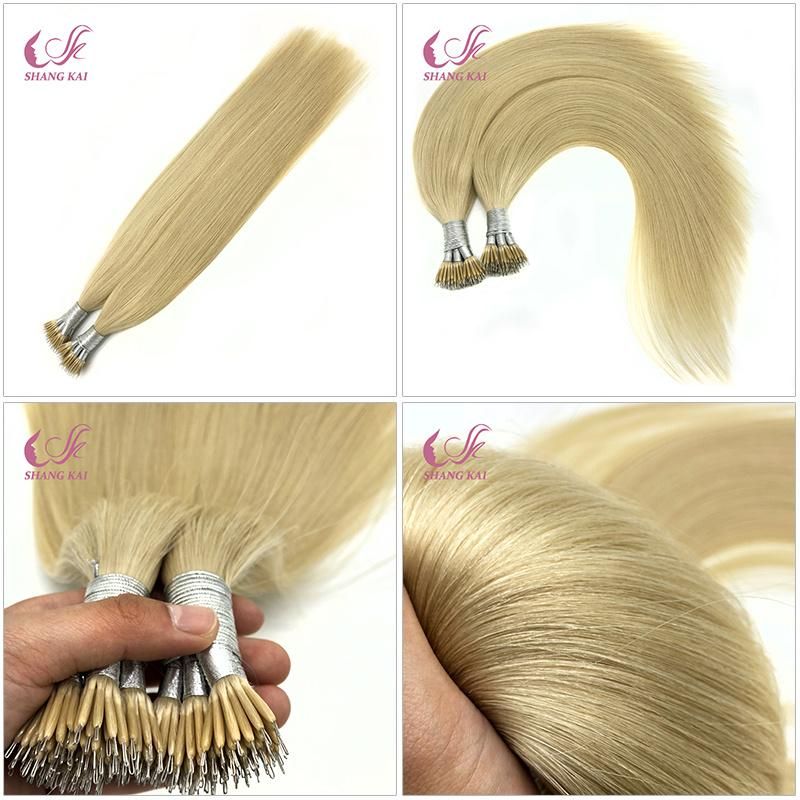 Wholesale Remy Hair 100 Human Hair Nano Tip Hair Extension