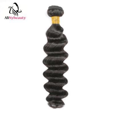 Alinybeauty Cuticle Aligned Brazilian Loose Deep Wave Hair Weave