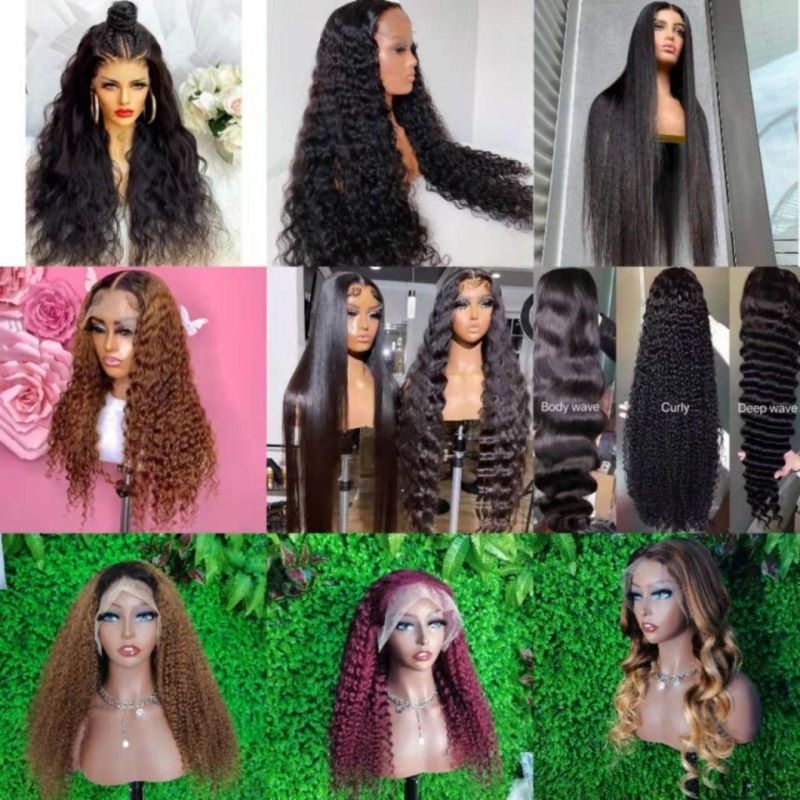 Peruvian 360 Lace Frontal Wig Vendor, HD Full Lace Wig 360 Lace Front, Wholesale Human Hair 370 Lace Frontal Wig