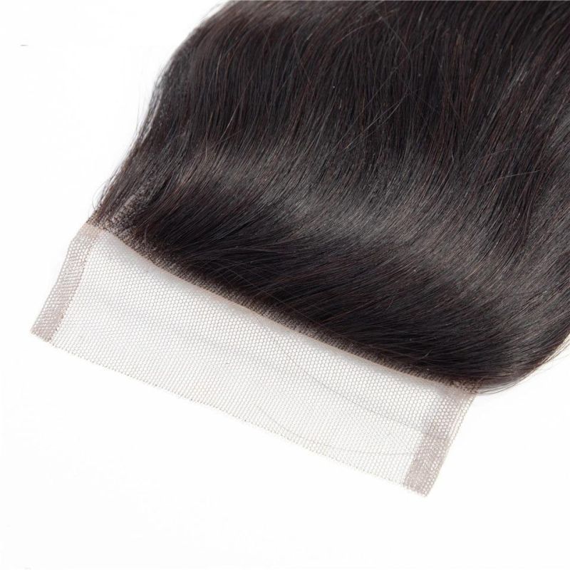 Brazilian Human Hair Closure 4*4 Lace Closure Body Wave Swiss Lace Closure 22 Inch Freepart Remy Hair Weaving