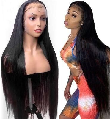 Wholesale Straight 100 Virgin Brazilian 13X4 Human Hair Lace Front Wigs