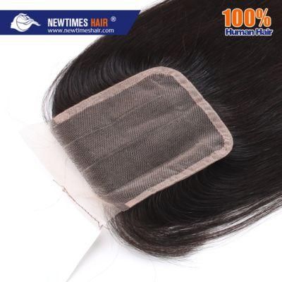 High Quality Brazilian Hair Closure Men&prime;s Toupee