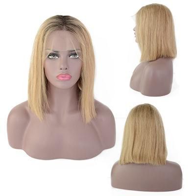 Angelbella Factory Direct Sell Front Lace Wig Brazilian Human Hair Bob Wigs for Black Women