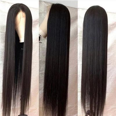 150% 180% Density HD Full Lace Human Hair Wigs for Black Women, Wholesale Brazilian Virgin Hair Transparent Lace Front Wig