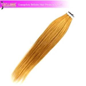 100% Virgin Human Hair Tape Hair Extension PU Skin Weft 20PCS