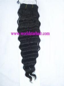 Human Hair Weaves, Extension, Weft, Weaving