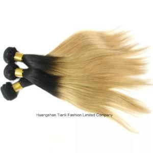 Ombre Color Human Hair Weft Body Wave Hair