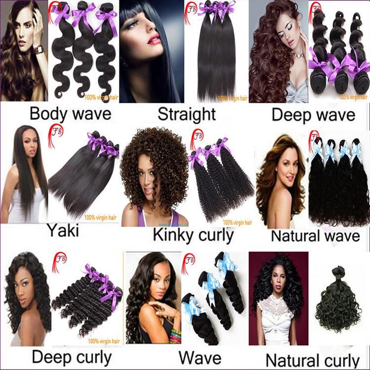 Hair Manufacturers Virgin  Brazilian  Human  Hair  Weft with Lace Closure