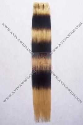 Virgin Hair Extension Human Hair Extensions with T Color