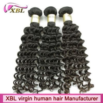 Machine Weft Malaysian Virgin Hair Sewn in Hair Extensions