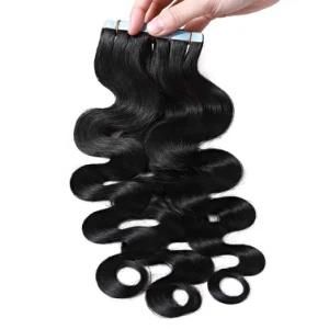 Pb Hair Body Wave Human Hair Tape Hair Extensions