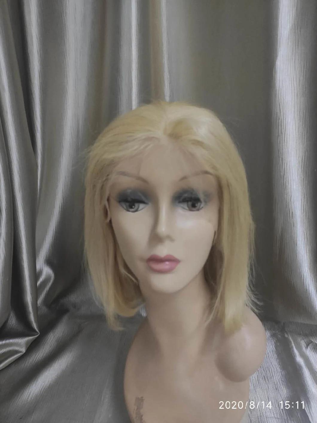 Hot Sale 613 Blonde Mink Brazilian Human Hair Lace Wig Bob Wigs