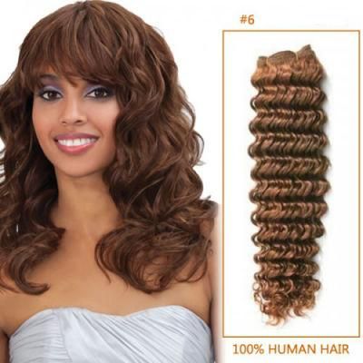 Deep Wave Hair Bundles 100% Brazilian Human Hair Weft
