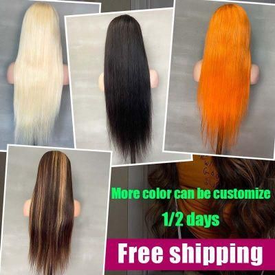 12A Factory Best Wholesale Hair Brazilian Cutile Aligned Hair Wig Lace Front Human Hair Wigs