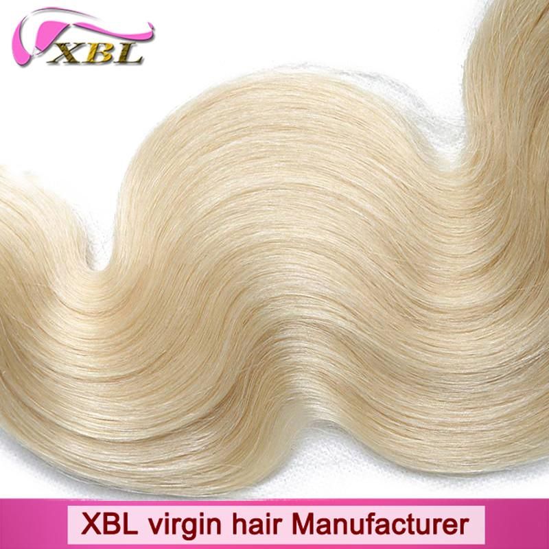 Xbl Hair Fashion Style Blond Peruvian Hair Extension