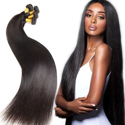 Luxuve Hot Selling Wholesale Long Size 40inch Hair Bundles 100% Cuticle Aligned Raw Virgin Indian Hair Silky Straight