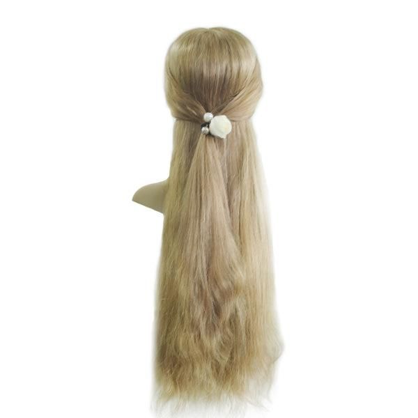 Fine Mono with Lace Front Women′s Long Hairpiece