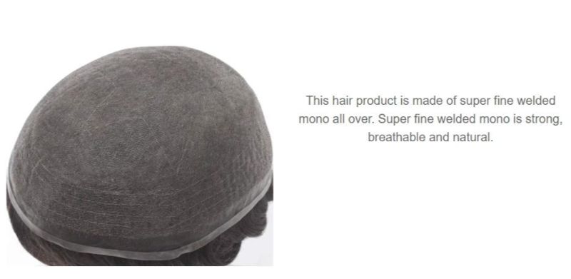 Look Natural Ultimate Hair Replacement Men′s Wig
