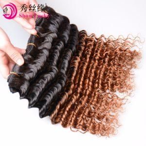 Wholesale Raw Remy 100 Deep Wave 1b/30 Ombre Hair Vietnamese Virgin Human Hair Hot Sale