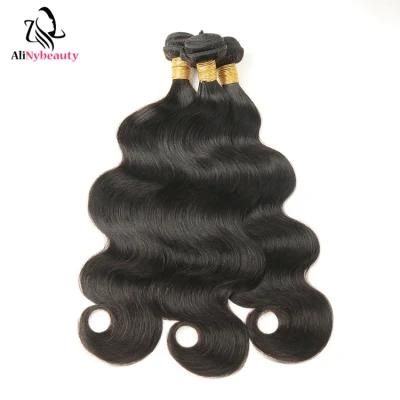 Top Quality Unprocessed Brazilian Virgin 100 Human Hair Weave Body Wave Natural Cuticle Aligned Hair