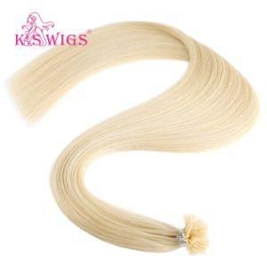 Top Grade Remy Hair Keratin Nail Tip Indian Hair