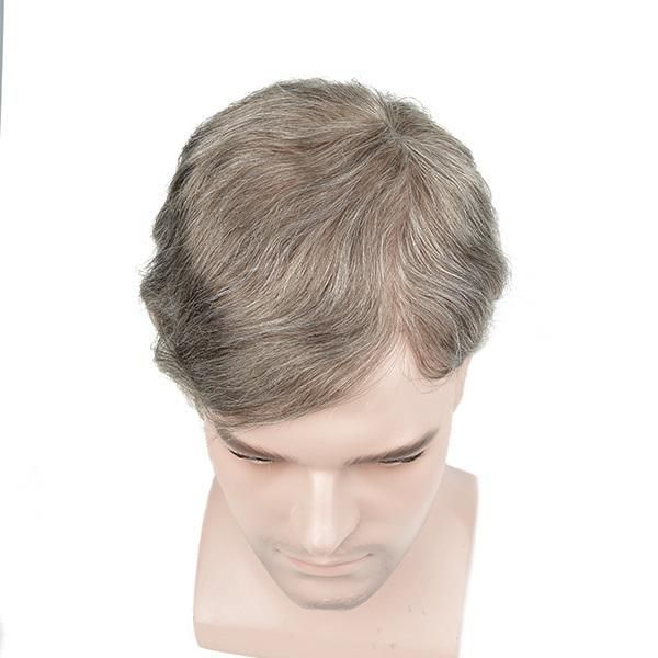 Injected Lace with Injected Skin Parting Realistic Hairpiece