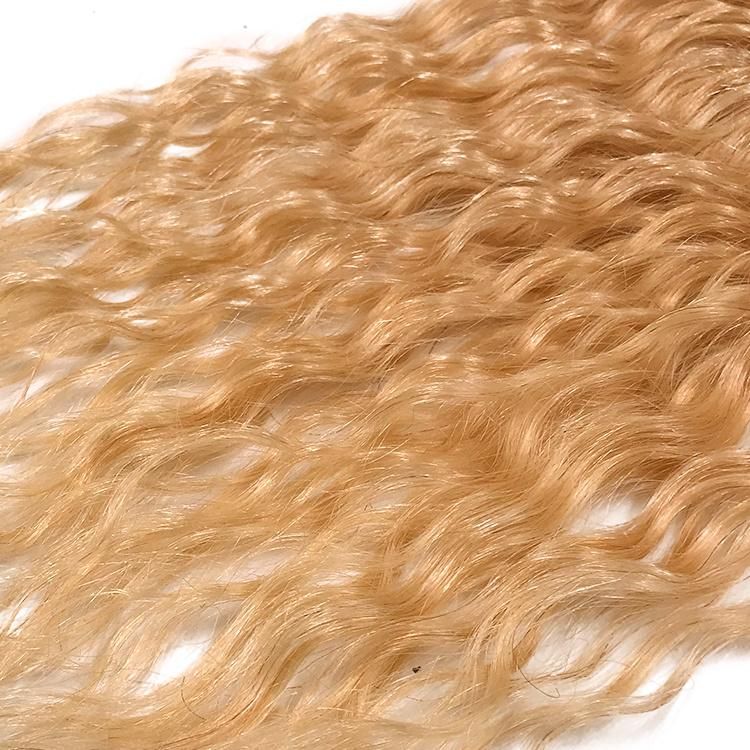 Wholesale 100% Raw Cuticle Aligned Brazilian Human Hair Deep Wave Tape in Hair Extensions