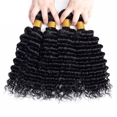 Deep Wave Brazilian Hair Human Hair Extension Remy Bundles Hair