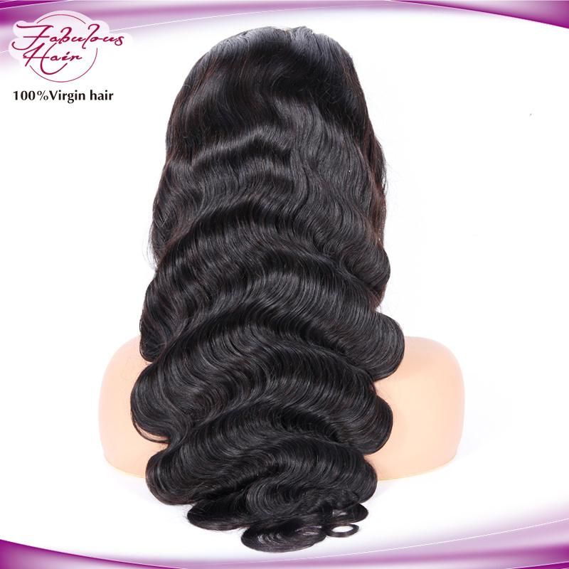 Human Hair Wig Good Quality European Wavy Lace Front Wig