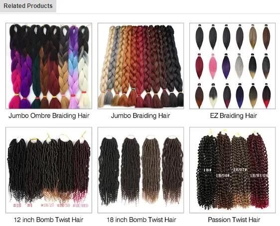 Silky Straight Pre-Bonded Rainbow Color Grizzly Zebra Line Heat Resistant Synthetic Feather I-Tip Hair Extension