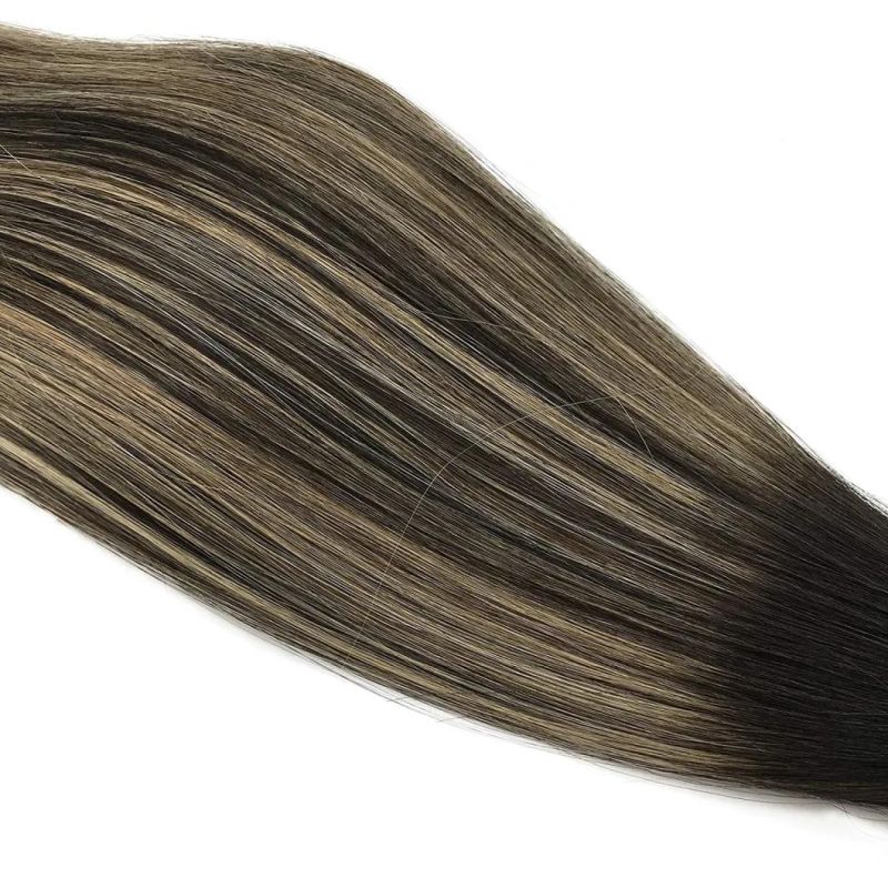 Tape in Hair Extensions Human Hair Balayage Natural Black to Light Blonde Color 16 Inch Real Hair Extensions Tape in 20PCS 50g Natural Tape in Human Hair Extens