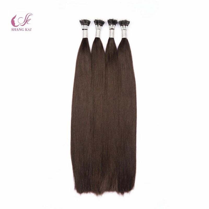 Double Drawn Nano Tip Hair Cuticle Aligned Hair Extension Human Hair Russian/Mongolian Hair