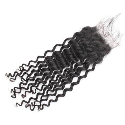 Swiss Lace Monowith Black Curl Hair System