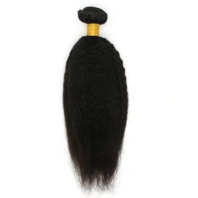 Hot Selling Styles Factory Supplier Unprocessed Virgin Indian Kinky Straight Hair Yaki Weave Bundles