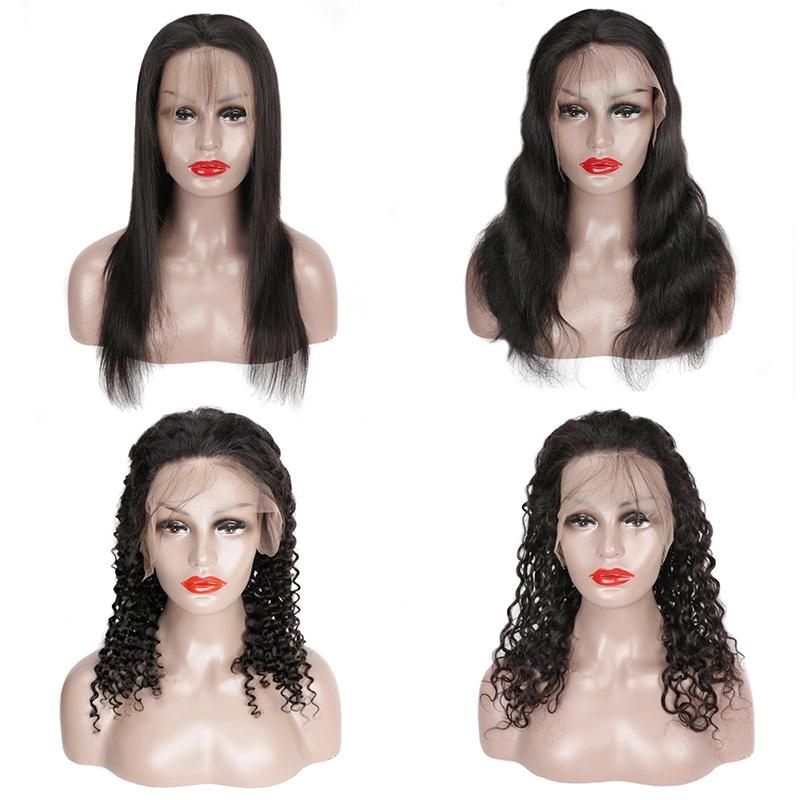 Natural Wavy Brazilian Hair 100% Remy Hair Lace Frontal Wig