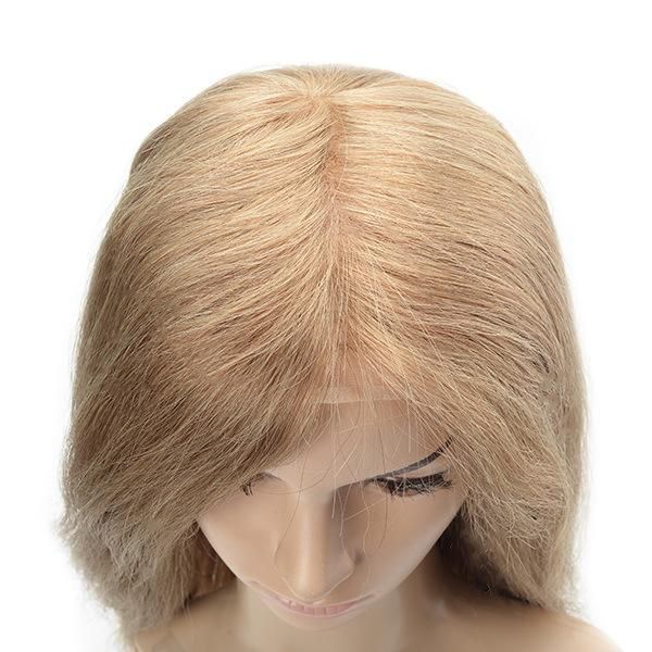 Anti-Slip Hair Replacement Custom Made Design Medical Wig