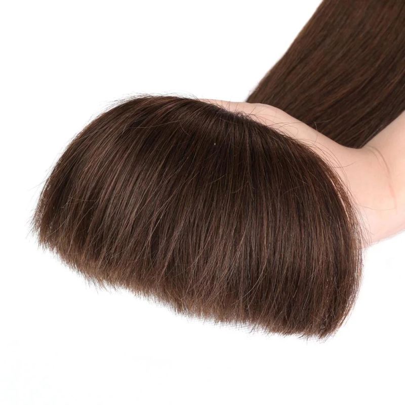 Customized 100% Human Hair Human Hair Weft, Double Drawn
