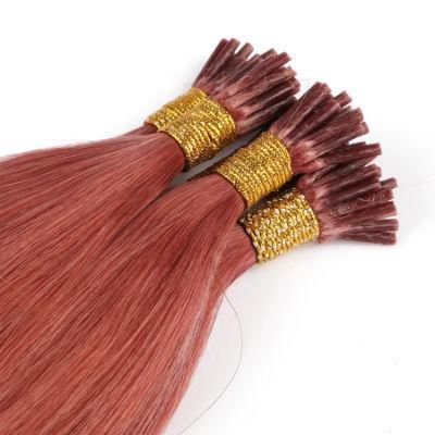 I Tip Keratin Pre Bonded Hair Extensions Body Wave Real Remy Human Hair on 0.8g/S 40g/Pack