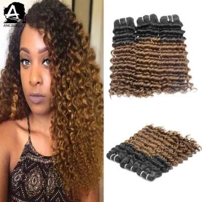 Angelbella Wholesale Long Curly 100% Remy Peruvian Hair Super Double Drawn Sdd Deep Wave Hair Bundles