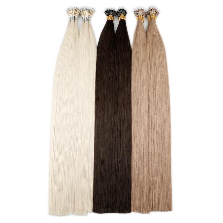 Customised Nano Ring Hair Extension, High Quality Human Hair Handmade Nano Tip Hair Extensions.