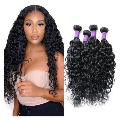 Kbeth 100% Virgin Mink Brazilian Hair Virgin Cuticle Aligned Water Wave Natural Wave Human Hair Bundles Wholesale