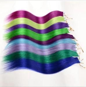The Characteristics of Fashion Color Invisible Hair Tape Hair Extension