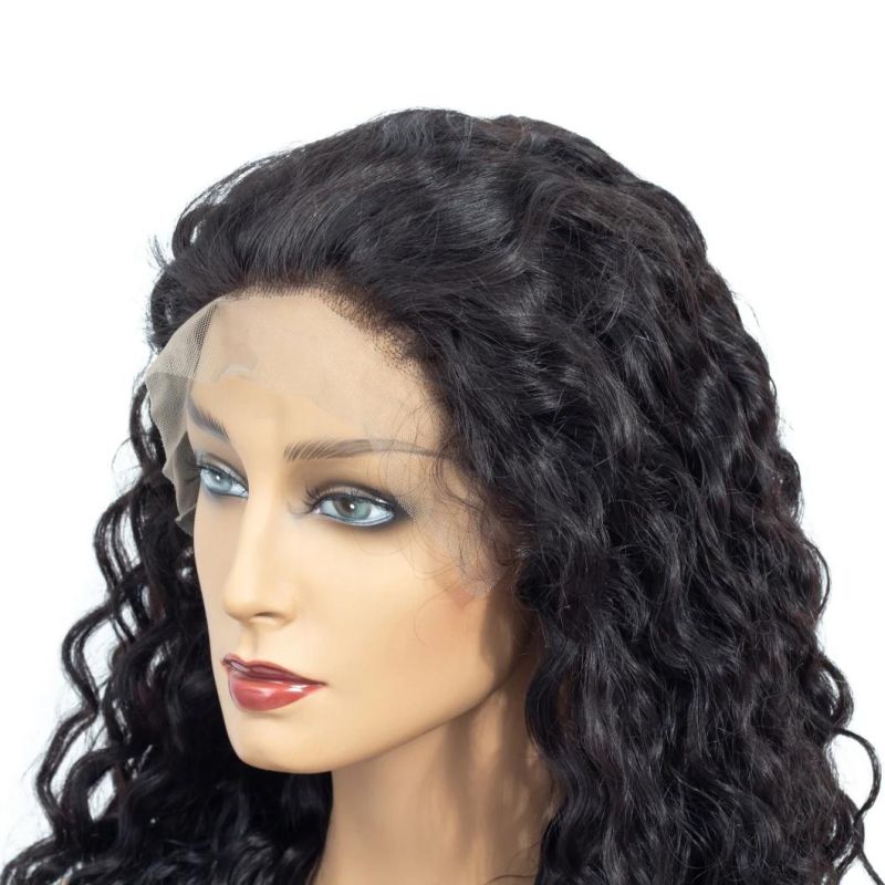 Online Shopping, Water Wave Brazilian Wig, Full Lace Glueless Human Hair Wig