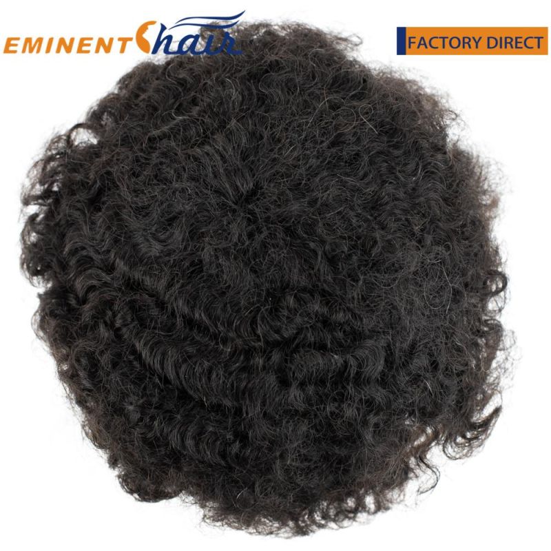 Natural Hairline Human Hair Men′ S Lace Front Hair Toupee