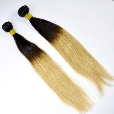 Unprocessed Hair Extensions Malaysian Virgin Hair Straight Ombre Human Hair Weaves